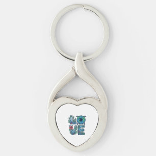 Porte-clés Tortue de mer Terre Tropical Amour