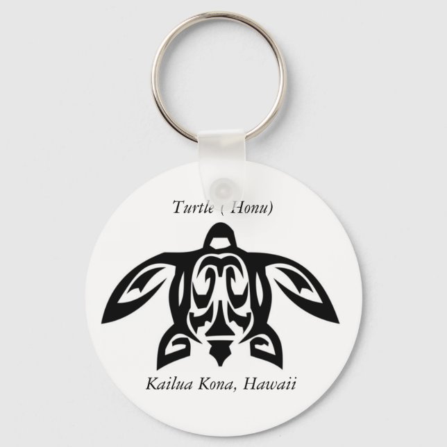 Porte-clés Tortue Honu. (Recto)