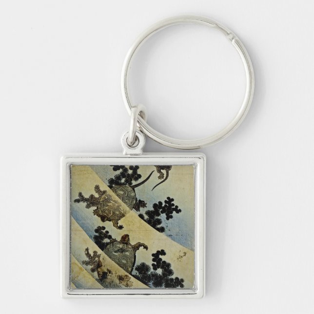 Porte-clés Tortues de natation (Devant)