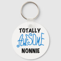 Totalement génial Nonnie Blue Text Tshirts et cade