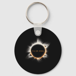 Porte-clés Totalité Printemps 4.08.24 Total Éclipse Solaire 2