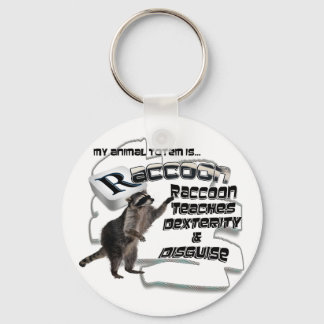 PORTE-CLÉS TOTEMS TOTEM RACCOON ENSEIGNE DEXTÉRITÉ / DISGUISE