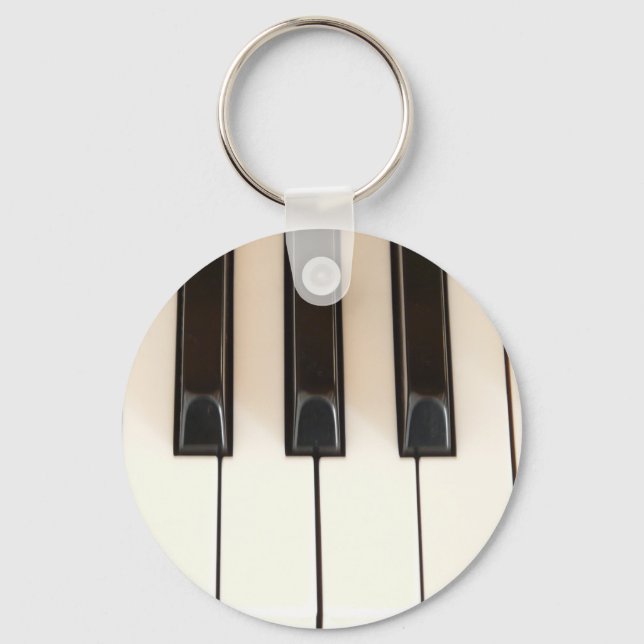 Porte-clés Touches de piano (Recto)