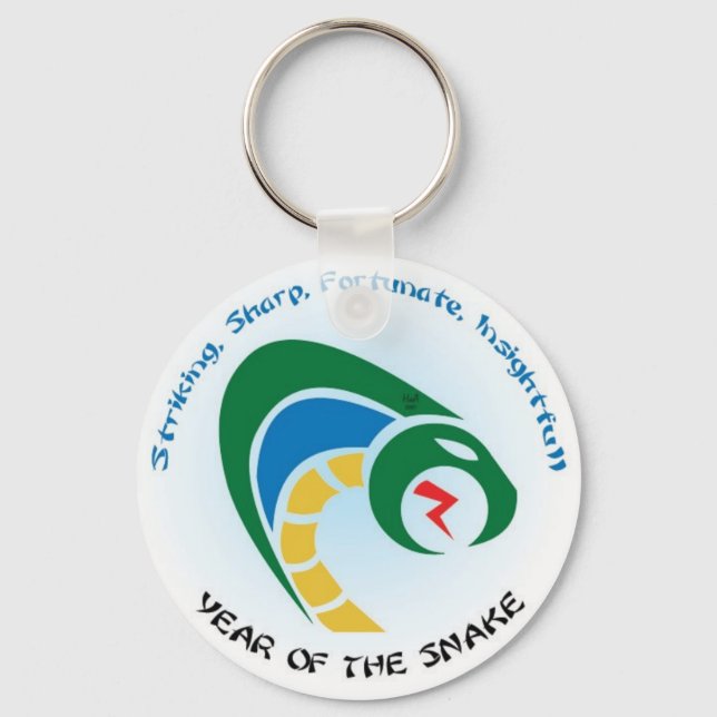 Porte-clés Touches de serpent (Recto)