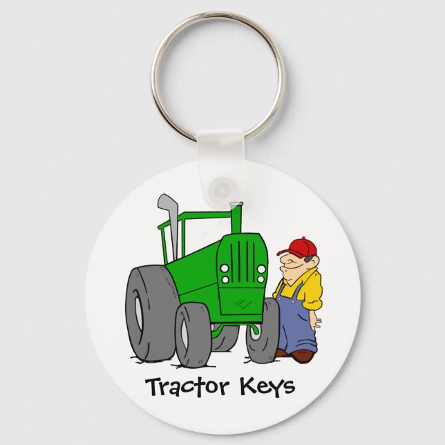 Porte-clés Touches de tracteur (Recto)