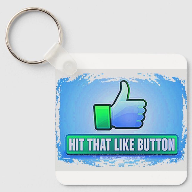 Porte-clés Touchez ce bouton Like (Recto)