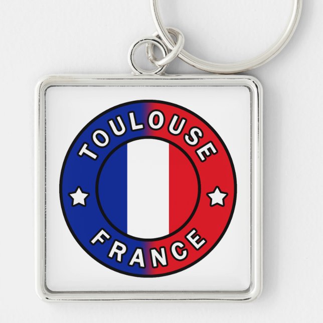 Porte-clés Toulouse France (Devant)