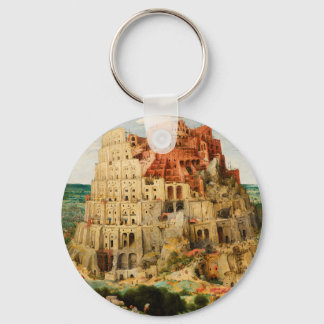 Porte-clés Tour de Babel de Pierre Bruegel l'Ancien