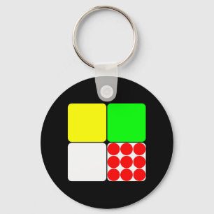 Porte-clés Tour de France Jerseys 3 Noirs