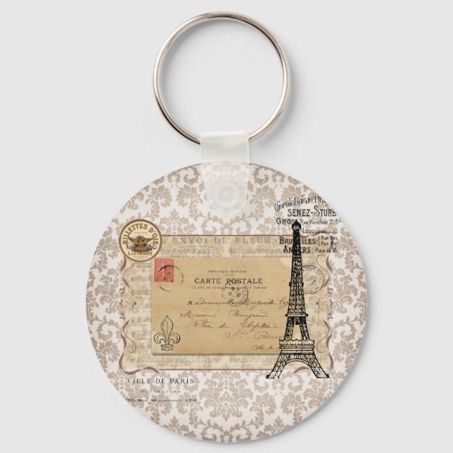 Porte-clés Tour Eiffel (Recto)