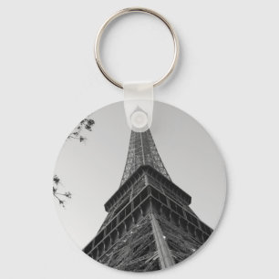 Porte-clés Tour Eiffel b/w