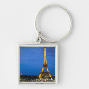 Porte-clés Tour Eiffel la nuit
