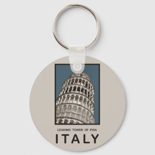 Porte-clés Tour penchée de l'Italie de Pise