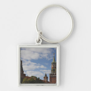 Porte-clés Tour Spasskaya sur la Place Rouge, Moscou, Russie