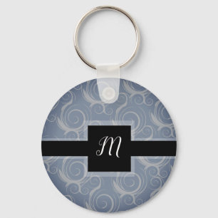 Porte-clés Tourbillons de monogramme