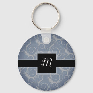 Porte-clés Tourbillons de monogramme