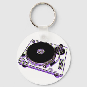 Porte-clés Tourne-disque