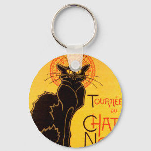 Porte-clés Tournée du Conversation Noir - Poster vintage