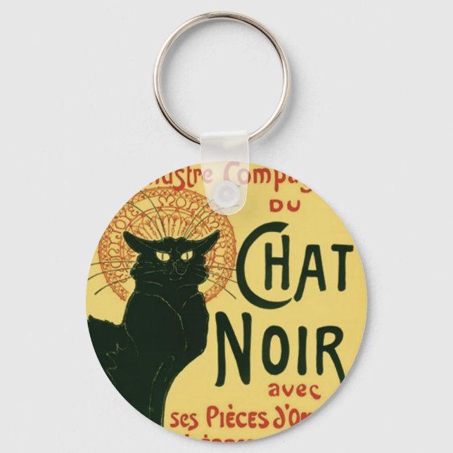 Porte-clés Tournée du Conversation Noir, Theophile Steinlen (Recto)