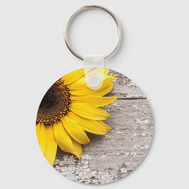 Porte-clés Tournesol (Recto)