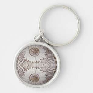 Porte-clés tournesol yaei à la maison