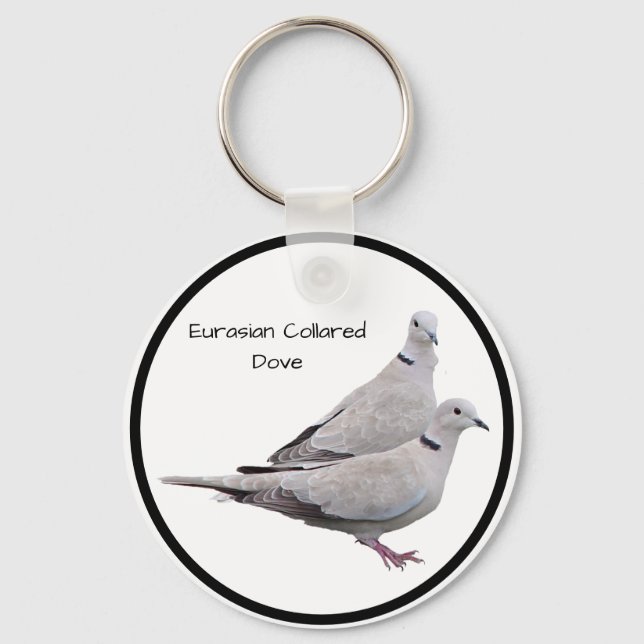 Porte-clés Tourterelle eurasienne (Recto)