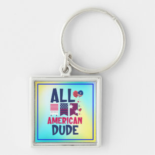 Porte-clés Tous les américains Dude-96993