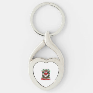 Porte-clés Tout ce dont vous avez besoin est l'amour Noël Cha