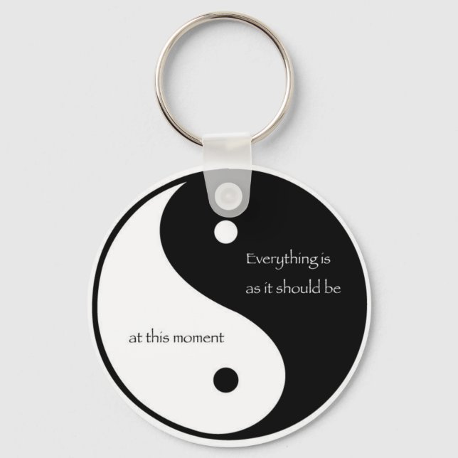 Porte-clés Tout est comme il devrait être en ce moment (Recto)