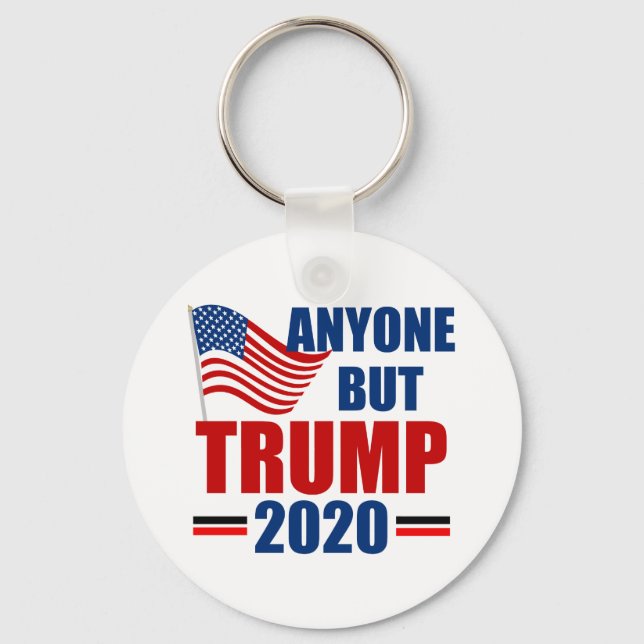 Porte-clés Tout le monde sauf Donald Trump 2020 (Recto)