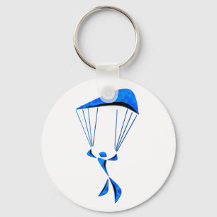 PORTE-CLÉS TOUT LE PARACHUTISME DE RÉGIONS