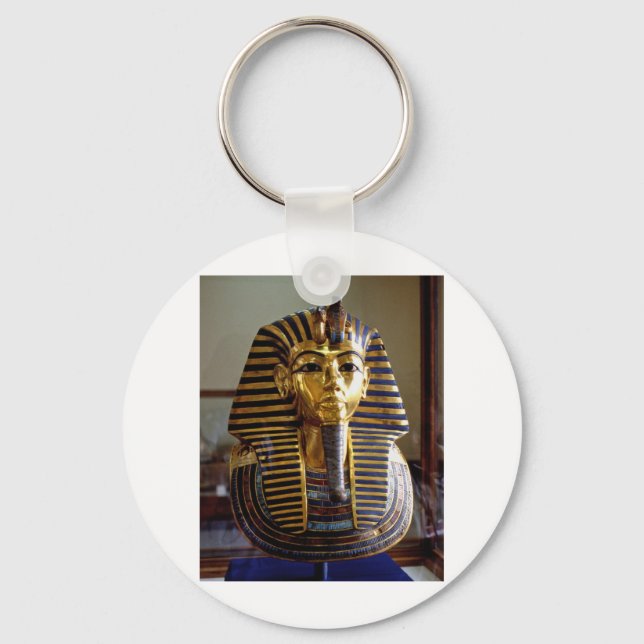 Porte-clés Toutankhamon - Masque d'inhumation (Recto)