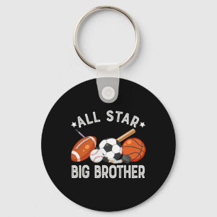 Porte-clés Toute étoile Big Brother de la fête d'anniversaire