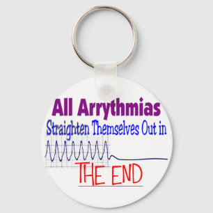 Porte-clés Toutes les arythmies se redressent FINISSENT