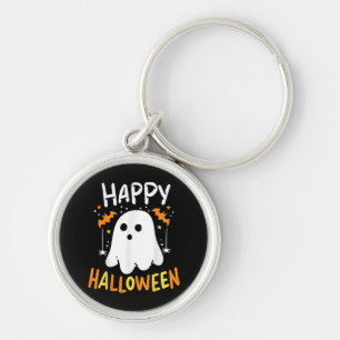Porte-clés Tracer Ou Traiter Le Fantôme D'Halloween