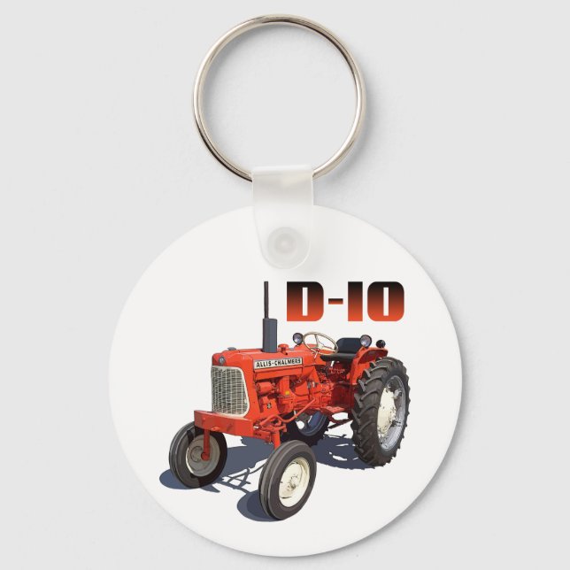 Porte-clés Tracteur Allis Chalmers D-10 (Recto)