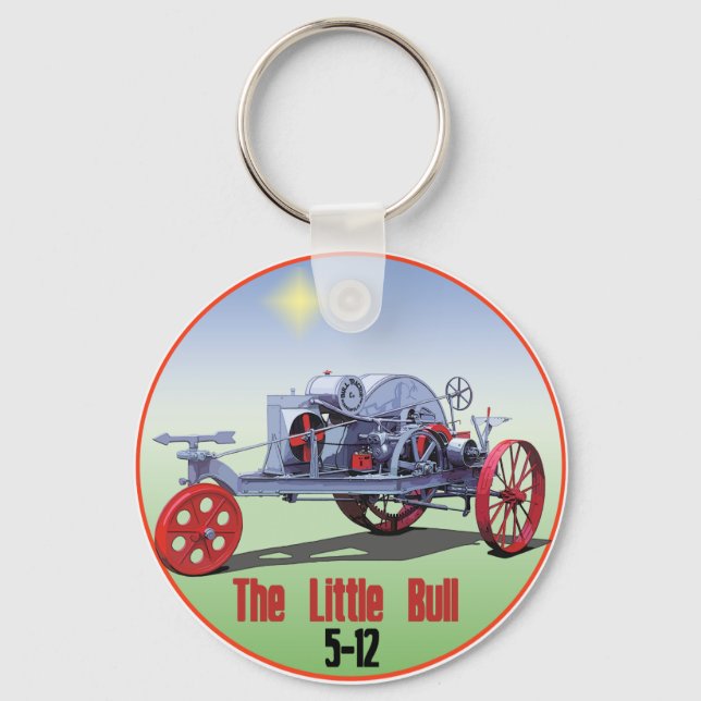 Porte-clés Tracteur Little Bull (Recto)