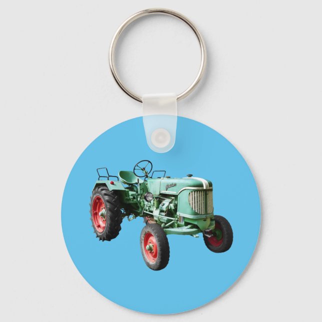 Porte-clés Tracteur Vintage Guldner (Recto)