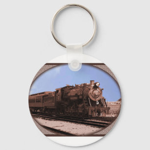 Porte-clés train