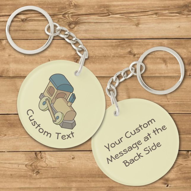 Porte-clés train jouet (Créateur téléchargé)