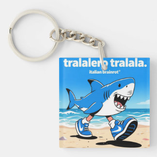 Porte-clés tralalero tralala "brainrot italien" 