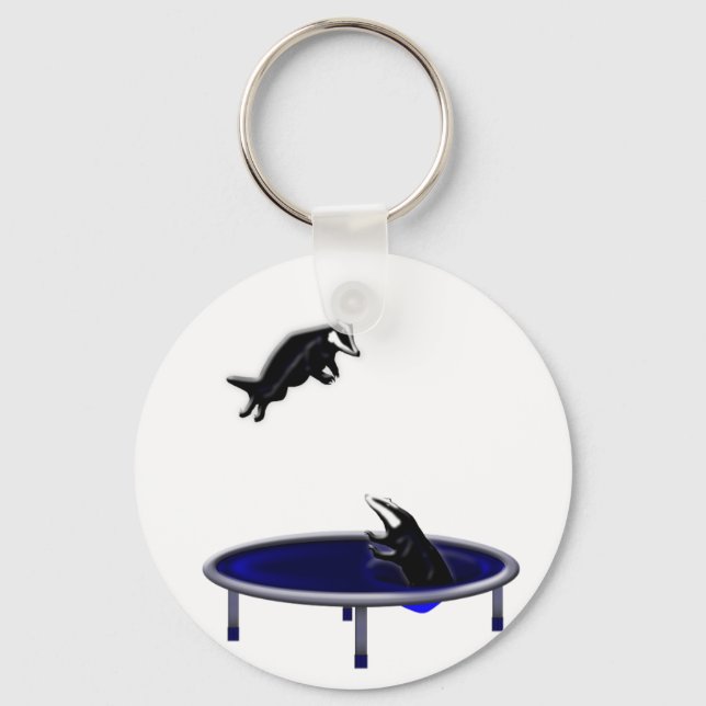 Porte-clés trampoline (Recto)