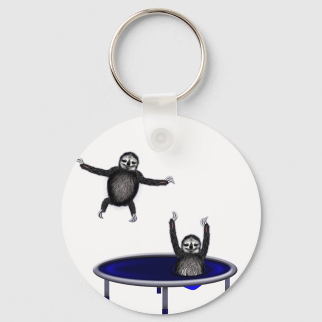 Porte-clés trampoline (Recto)