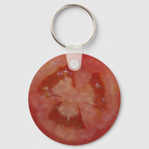 Porte-clés Tranche de tomate