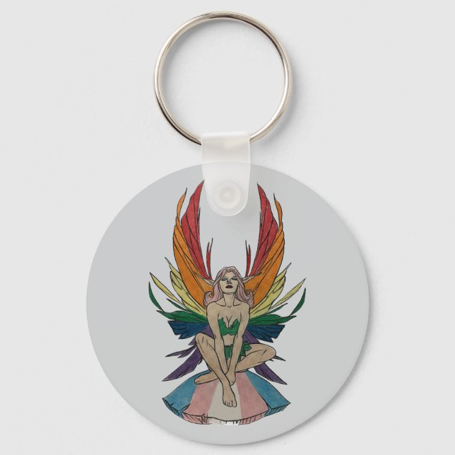 Porte-clés Transgender Faerie  (Recto)