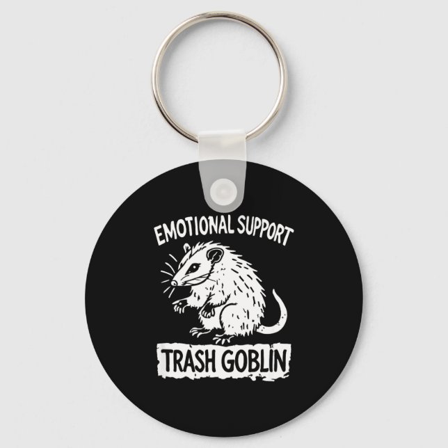 Porte-clés Trash Goblin Ssum Emotional Suprt Funny Meme  (Recto)