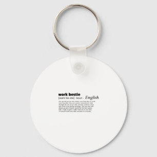 Porte-clés Travail Bestie Classic Chill