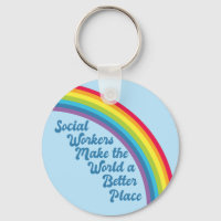 Travail social Citation inspirante Rainbow Cute Bl