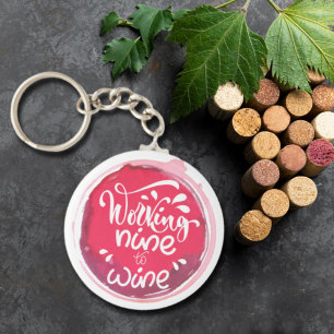 Porte-clés Travailler de neuf à vin