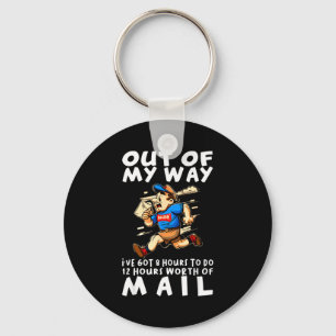 Porte-clés Travailleur de Stal Livraison Drôle Facteur